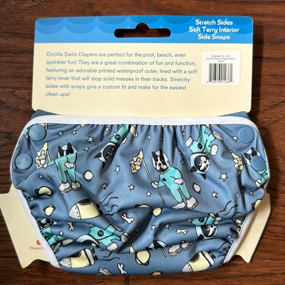 GroVia Swim Diaper - Size 1 - Astro - Picture 2 of 2